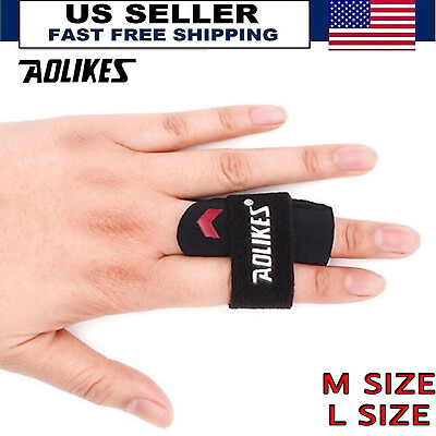 #ad Adjustable Trigger Finger Splint Straightener Corrector Brace Support Protector $7.99