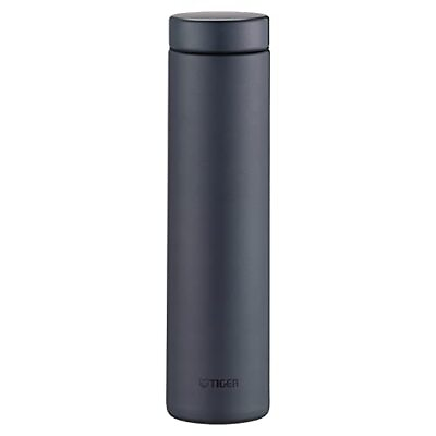 #ad TIGER Thermos 600ml screw mug bottle 6time thermal insulation steel black $55.53