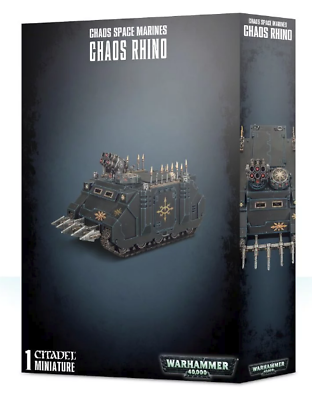 #ad #ad Chaos Space Marines Rhino Warhammer 40K NIB $46.75