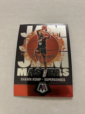 #ad 2019 20 Panini Mosaic Jam Masters #14 Shawn Kemp Seattle Basketball Card 4AA $1.00