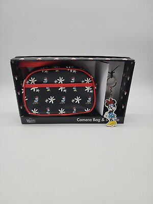 Disney Minnie Mouse Camera Bag amp; Dangle Boxed Gift Set New $21.24