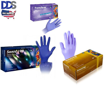 #ad Nitrile Disposable Medical Exam Gloves 100 200 300 Vinyl Latex Powder Free $69.99