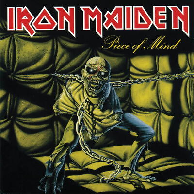 #ad Iron Maiden Piece of Mind New Vinyl LP $26.61