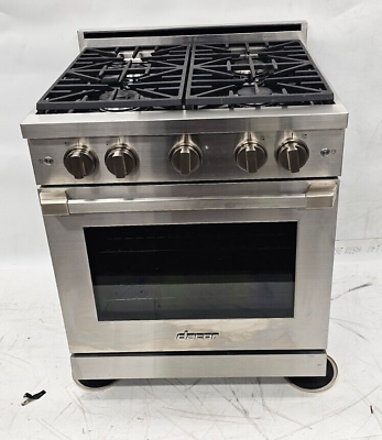 Dacor HGR30PS NG 30quot; 5.2 Cu. Ft. Slide In Gas Pro Range Professional Style $1999.95