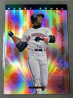 #ad 1995 Leaf Limited Barry Bonds #11 Prism Foil Baseball Card San Francisco Giants $6.55