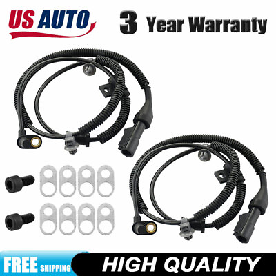 #ad Set of 2 Front ABS Sensor Wheel Speed Sensor For 2009 2010 Ford F150 4WD $23.52