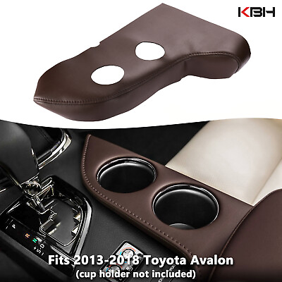 #ad Cup Holder Panel Replacement Cover Trim Brown For 2013 2018 Toyota Avalon $25.29