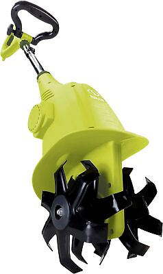 #ad TJ603E 16 Inch 12 Amp Electric Tiller and Cultivator Green $96.00