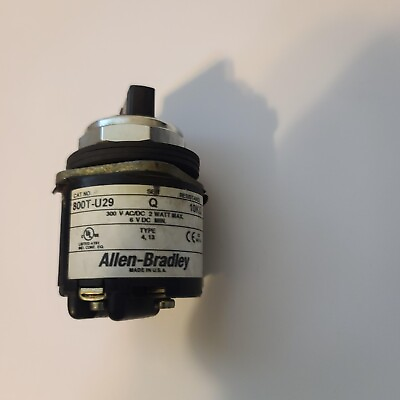 #ad Allen Bradley 800T U29 Potentiometer 10K $175.00