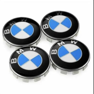 #ad 4PCS 68mm For BMW Wheel Center Hub Caps Logo Badge Emble 1 3 5 7 Series Original $15.99