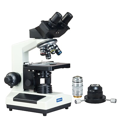 #ad 40X 1000X Binocular Compound Lab MicroscopeOil Advanced Darkfield Condenser $663.99