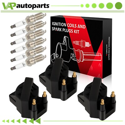 #ad 3 For 94 00 01 02 03 04 05 Buick Century 3.1L V6 Ignition Coil amp; Spark Plug $50.99