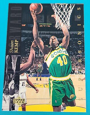 #ad 1993 94 Upper Deck Special Edition #99 Shawn Kemp Seattle BASKETBALL Card F7 $2.99