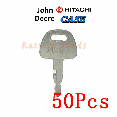 #ad 50pcs For Hitachi H800 plant key John deere excavator key Case Dozer New Holland $62.00