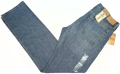 #ad Polo Ralph Lauren Blue Jeans Hampton Relaxed Straight Cotton Denim $98 $64.99