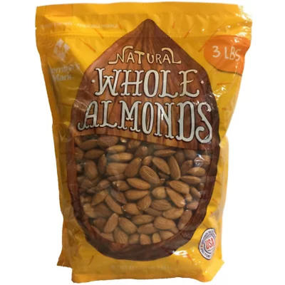 #ad Member#x27;S Mark Natural Whole Almonds 3 Lbs. FREE SHIPPING $14.57