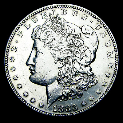 #ad 1883 S Morgan Dollar Silver Stunning Or Unc Details PL Cleaned Coin #VF375 $195.00