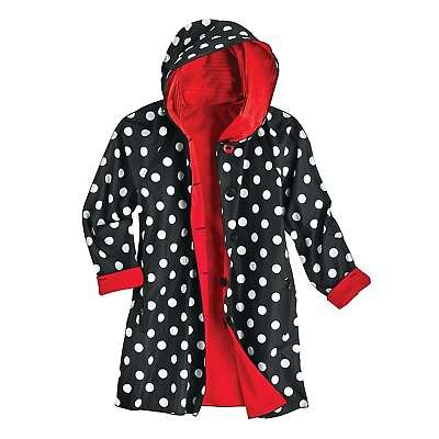 #ad Polka Dot Reversible Raincoat $148.99