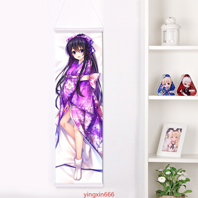 #ad Anime Yatogami Tohka Date A Live Poster HD 150*50cm Art Wall Scroll Home Decor $25.99