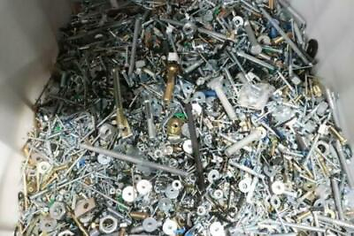 #ad 10 lbs. Bulk Assorted Loose Steel Fasteners NUTS BOLTS SCREWS WASHERS $20.97
