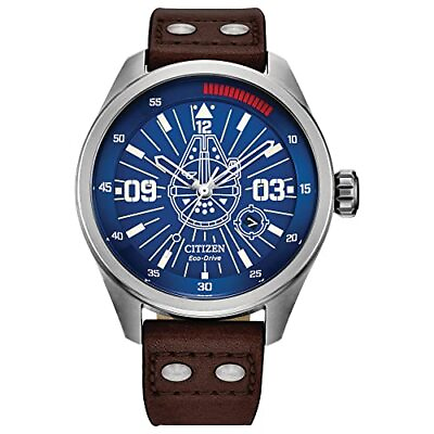 #ad CITIZEN Eco Drive Star Wars Han Solo quot;Sometimes I even Amaze Myselfquot; AW5009 03W $452.74