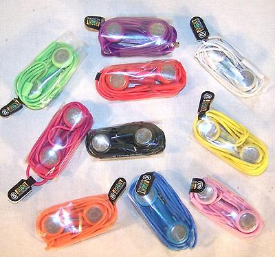 1 BAG EAR PHONES CABLE BULK PACKAGE cellular phone accessory cell 10 PC BAG #472 $19.99