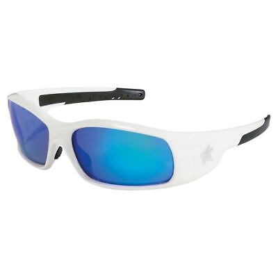 #ad SWAGGER Blue Mirror SUNGLASSES Work Sport Eyewear Safety Glasses UV ANSI Z87 $9.35
