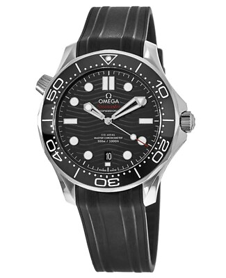 #ad New Omega Seamaster Diver 300M Black Dial Men#x27;s Watch 210.32.42.20.01.001 $4243.59