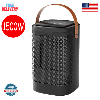 #ad Portable Electric Space Heater Garage Ceramic Hot Air Fan for Indoor Large Room $49.95