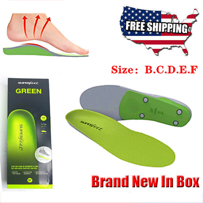 #ad #ad NEW SUPERFEET Premium Green Insoles Inserts Orthotics Brand New In Box C D E F $22.99