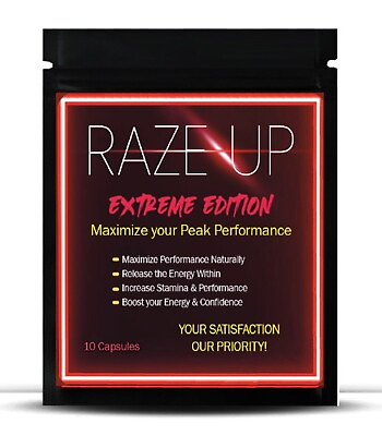 #ad Raze Up Extreme Edition Male Enhancement Pills for EXTREME PERFORMANCE $29.95