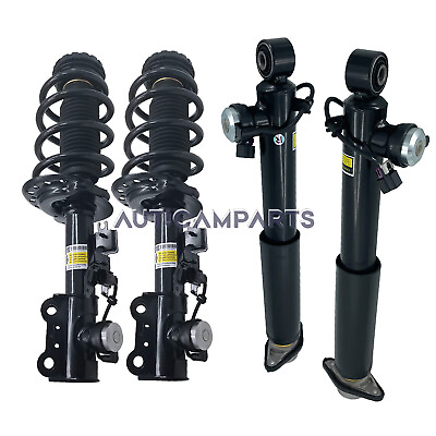 #ad 4xFront and Rear Shock Struts Assys w Electric Sensor For Cadillac SRX 2010 2016 $469.00