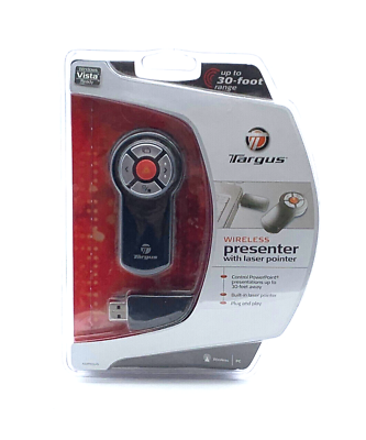 #ad #ad Targus Wireless Presenter With Laser Pointer Brand New in Packaging $17.49