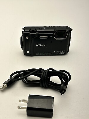 #ad Nikon COOLPIX W300 Orange 16MP 4k Ultra HD Waterproof Digital Camera w Charger $229.99
