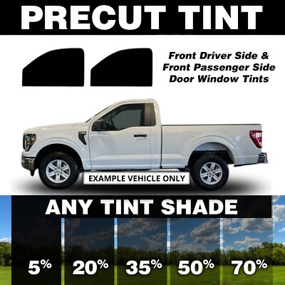 #ad Precut Window Tint for Chevy 2500 Standard Cab 88 99 Front Doors Any Shade $27.46