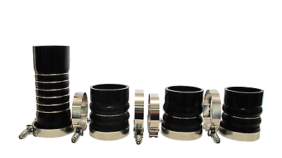 #ad 5.9L 03 07 Dodge Upgraded 5 Ply Silicone CAC Boot Kit For Cummins $199.95