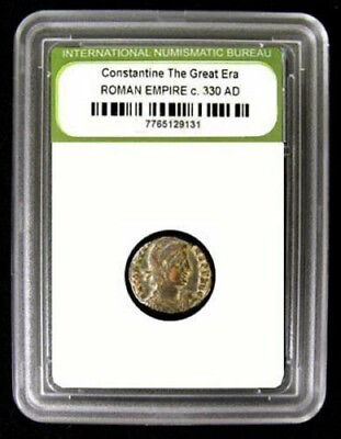 High Quality Constantine the Great Era Ancient Bronze Coin c330 AD $14.50