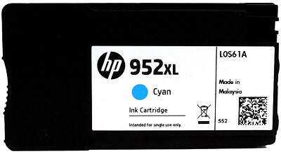 #ad HP 952XL L0S61AN Cyan Ink Cartridge $5.99
