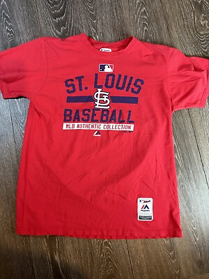 #ad Majestic St. Louis Cardinals MLB Authentic Collection Baseball Mens Large $12.00