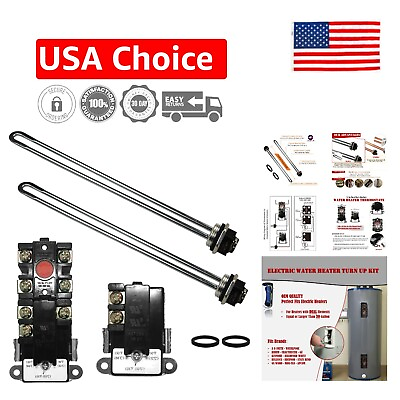 #ad Water Heater Tune Up Kit 4500W 240V Includes Thermostats amp; Heating Elements $72.99