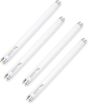 #ad 4 Pack T8F10W BL 10W Replacement Bulbs T8 10 Watt Fluorescent Tube $20.55