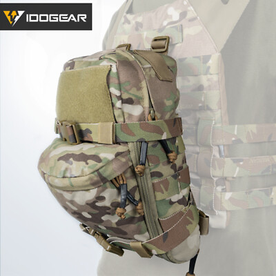 #ad IDOGEAR Hydration Pack Hydration Backpack Assault Molle Pouch Mini Water Pouch $34.11