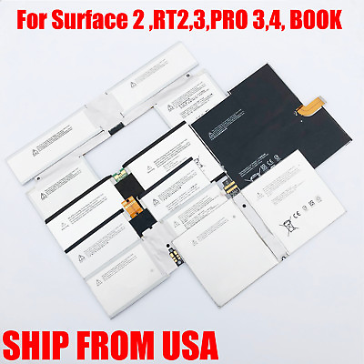 #ad New Battery For Microsoft Surface RT 2 3 Pro 2 3 4 5 6 7 Surface Book 1 2 $35.98
