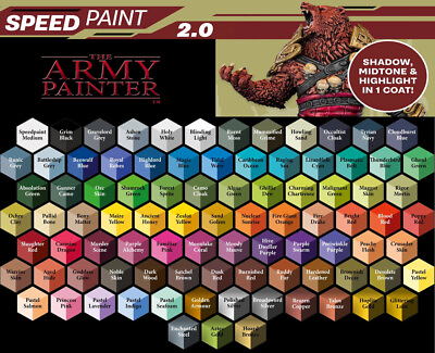 #ad The Army Painter SpeedPaint 2.0 18ml Singles 90 Colors Vault 35 $4.99