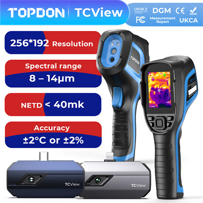 #ad TOPDON Thermal Camera TC001 TC002 TC004 TC005 Thermal Imaging Infrared Camera $229.00