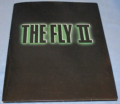 #ad THE FLY II Original 1989 Movie Press Kit 5 Photos 52 Pages Eric Stoltz $42.95