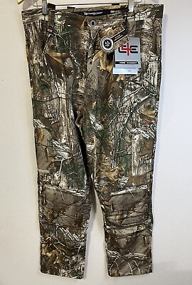 #ad NWT Core4Element Men#x27;s 36T Highline Pant Camo Realtree Hunting Knee Pads $110.97