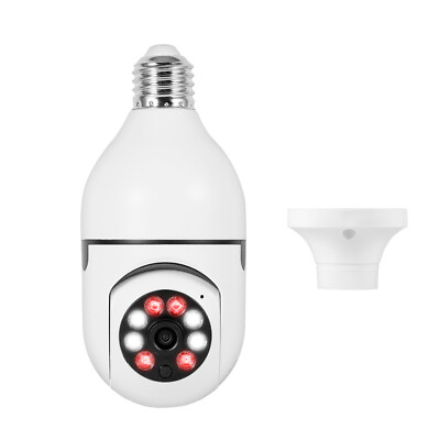 #ad #ad Wireless Security 360° 1080P IP E27 Light Bulb Camera Wi Fi IR Night Smart Home $11.99