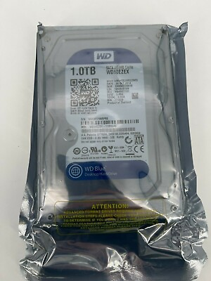 #ad Western Digital Blue 1TB 3.5quot; SATA III 7200RPM Desktop Hard Drive WD10EZEX HDD $18.99