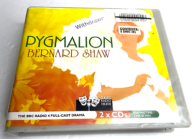 #ad Pygmalion George Bernard Shaw BBC Radio CD Audiobook Drama $9.99